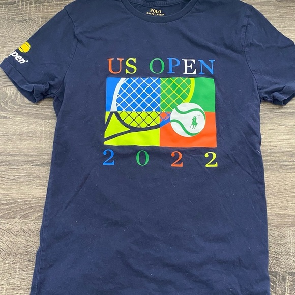 Women’s small US Open Custom Slim Fit T-Shirt Ralph Lauren Polo tennis EUC 2022​ - Picture 3 of 8